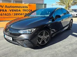 Cinza Usado 2023 Mercedes EQE350 AMG | € 64.950 (Preço justo)