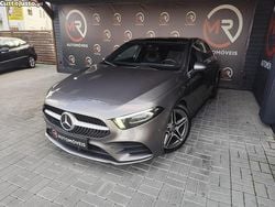 Cinza Usado 2019 Mercedes A180 AMG line Citadino | € 25.900 (Preço justo)