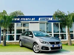Cinza Usado 2021 Peugeot 308 Allure Carrinha | € 17.980 (Preço justo)
