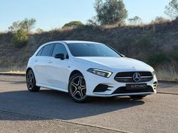 Branco Usado 2021 Mercedes A250 AMG line Sedan | € 29.900 (Bom preço)