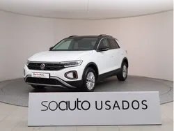 Branco Usado 2023 VW T-Roc Life SUV | € 22.590 (Preço justo)