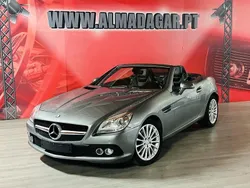 Cinza Usado 2014 Mercedes SLK200 Cabrios | € 23.900