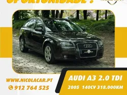 Cinzento Usado 2005 Audi A3 Ambiente Sedan | € 9.750 (Caro)