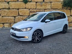 Branco Usado 2019 VW Touran Monovolume | € 26.500 (Preço justo)