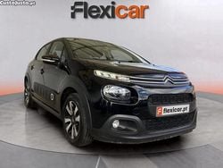 Preto Usado 2020 Citroën C3 PureTech Citadino | € 11.990 (Preço justo)