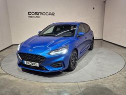 Azul Usado 2019 Ford Focus ST-Line | € 16.400 (Preço justo)