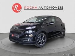Preto Usado 2019 Citroën C3 PureTech Citadino | € 10.890 (Preço justo)