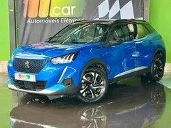 Azul Usado 2023 Peugeot e-2008 GT SUV | € 23.750 (Bom preço)