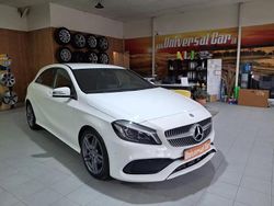 Branco Usado 2017 Mercedes A180 AMG line | € 18.800 (Preço justo)