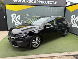 Preto Usado 2019 Peugeot 308 Allure Carrinha | € 16.980 (Caro)