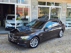 Preto Usado 2016 BMW 520 Luxury Line Carrinha | € 18.950 (Preço justo)