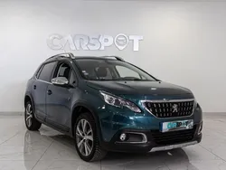 Azul Usado 2019 Peugeot 2008 SUV | € 13.480 (Bom preço)