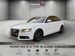 Branco Usado 2008 Audi A4 S-Line Sedan | € 6.850 (Bom preço)