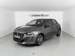 Cinza Usado 2021 Peugeot 208 Active Citadino | € 14.980 (Bom preço)