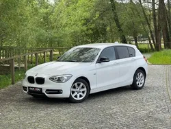 Branco Usado 2013 BMW 116 Sport Line Citadino | € 12.990