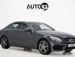 Cinza Usado 2014 Mercedes C250 AMG line Sedan | € 19.990
