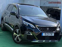 Preto Usado 2020 Peugeot 5008 GT-line Monovolume | € 25.900 (Preço justo)