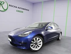 Azul escuro Usado 2020 Tesla Model 3 Long Range Sedan | € 27.499 (Preço justo)