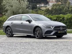 Cinzento Usado 2021 Mercedes CLA250e Shooting Brake AMG line Carrinha | € 28.990 (Preço justo)