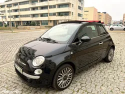 Preto Usado 2015 Fiat 500 Cabrios | € 9.000 (Bom preço)