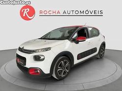 Branco Usado 2017 Citroën C3 Feel Citadino | € 9.499 (Preço justo)