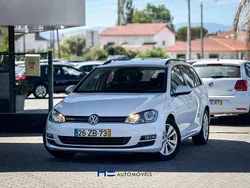 Branco Usado 2015 VW Golf VII Highline Carrinha | € 11.500 (Preço justo)