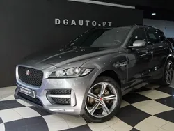 Cinza Usado 2019 Jaguar F-Pace R-Sport SUV | € 29.990 (Bom preço)