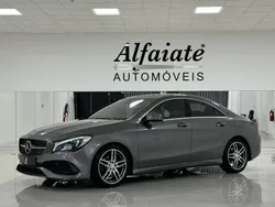 Cinzento Usado 2018 Mercedes CLA200 AMG line Sedan | € 25.890 (Bom preço)