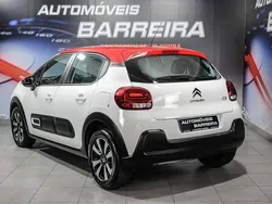 Branco Usado 2021 Citroën C3 PureTech Citadino | € 15.500 (Preço justo)