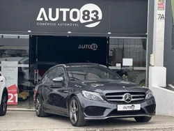 Cinza Usado 2014 Mercedes C220 AMG line Carrinha | € 19.490 (Preço justo)
