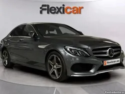 Cinza Usado 2017 Mercedes C250 AMG line Sedan | € 27.980 (Preço justo)