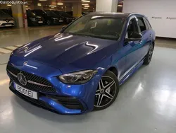 Azul Usado 2023 Mercedes C300e | € 44.900 (Super Preço)