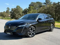 Preto Usado 2022 Peugeot 308 Allure Carrinha | € 22.900 (Preço justo)