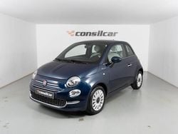 Azul Usado 2021 Fiat 500 | € 10.890 (Bom preço)