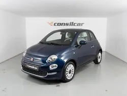 Azul Usado 2021 Fiat 500 | € 11.780 (Preço justo)