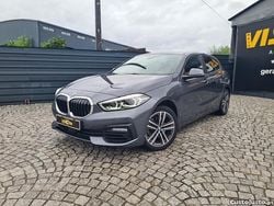 Cinza Usado 2021 BMW 116 Sport Line Citadino | € 21.750 (Preço justo)
