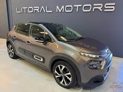 Cinza Usado 2021 Citroën C3 PureTech Citadino | € 13.200 (Bom preço)