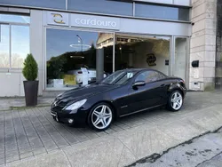 Preto vermelho Usado 2008 Mercedes SLK200 Cabrios | € 20.900