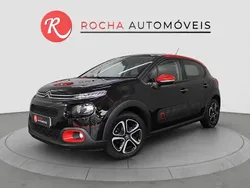 Preto Usado 2017 Citroën C3 PureTech Citadino | € 9.490 (Preço justo)