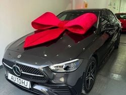 Azul Usado 2022 Mercedes C300e AMG line Carrinha | € 44.990 (Preço elevado)