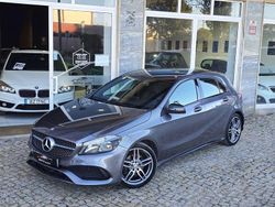 Cinza Usado 2017 Mercedes A200 AMG line | € 19.950 (Bom preço)
