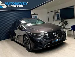 Cinza Usado 2024 Mercedes EQE350 AMG line Sedan | € 63.500 (Preço elevado)