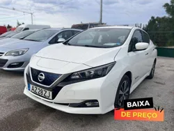 Branco Usado 2018 Nissan Leaf N-Connecta Citadino | € 18.500 (Caro)