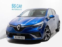 Azul Usado 2022 Renault Clio V RS Line | € 14.440 (Preço justo)