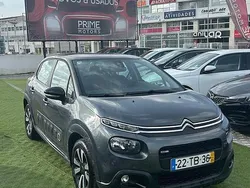 Cinza Usado 2017 Citroën C3 Feel Citadino | € 10.490 (Bom preço)