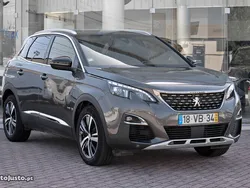 Cinza Usado 2018 Peugeot 3008 GT-line SUV | € 20.750 (Preço justo)