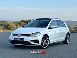 Branco Usado 2018 VW Golf VII R-line | € 21.900 (Preço elevado)