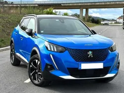 Azul Usado 2021 Peugeot e-2008 GT SUV | € 18.750