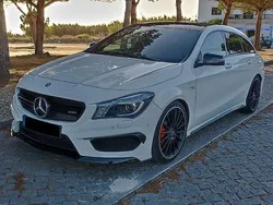 Branco Usado 2015 Mercedes CLA45 AMG Shooting Brake AMG Carrinha | € 36.500