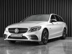 Cinza Usado 2021 Mercedes C300e AMG line Carrinha | € 29.950 (Preço justo)